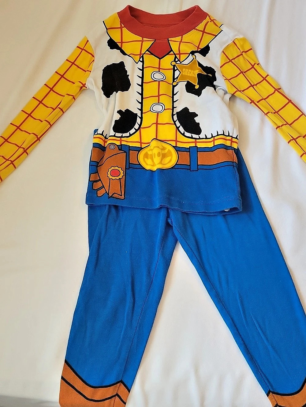 Disney Toy Story Woody costume Boys Size 6 Star Wars Top Only, Toothless Pj's